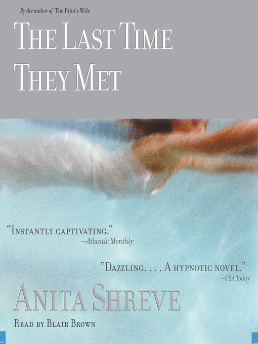 Title details for The Last Time They Met by Anita Shreve - Available